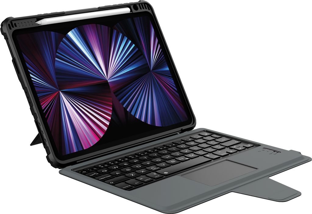 Etui Nillkin z klawiaturą do iPada 10,9" (czarne) Zdjęcie produktu 