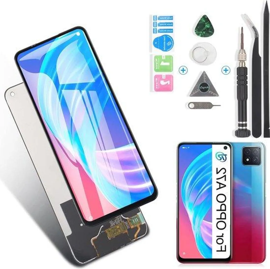 Kit réparation écran LCD tactile pour iPhone 4G noir avec outils complets