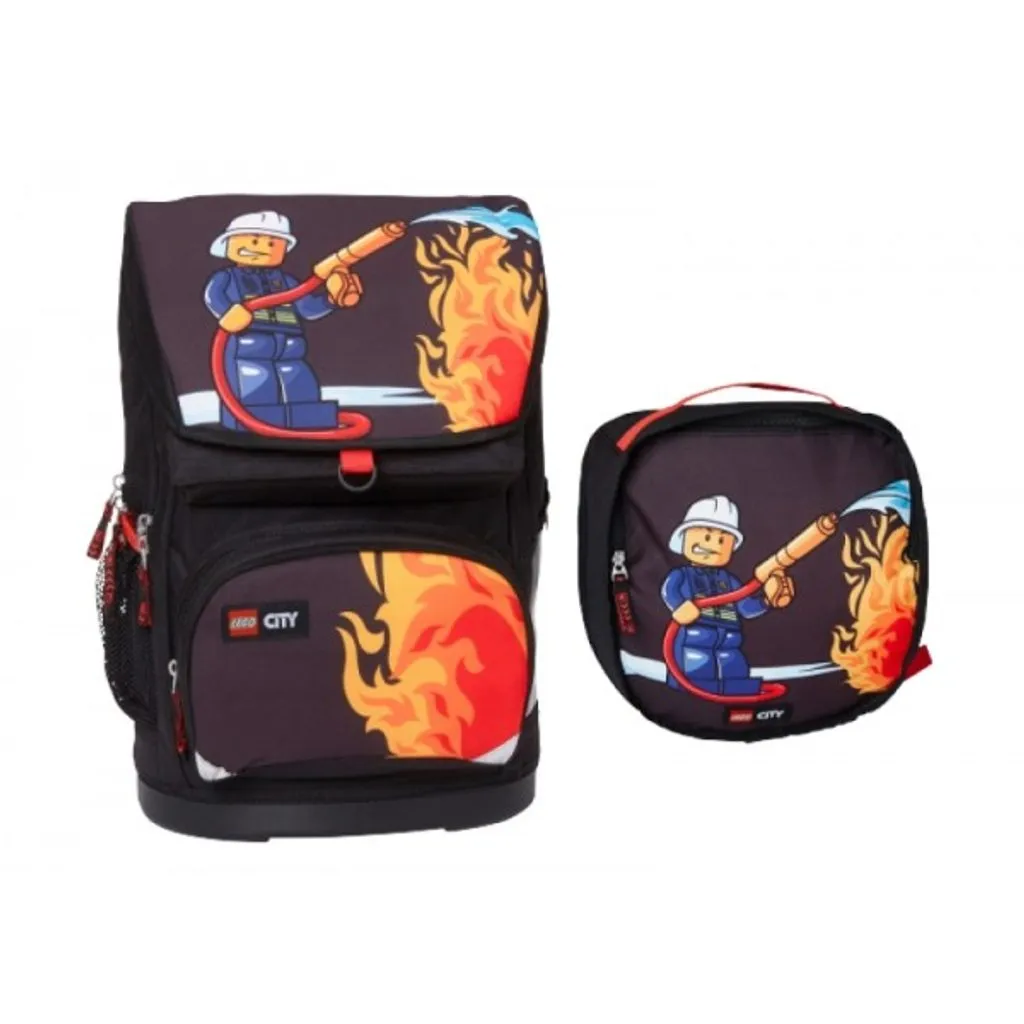Lego City Feu Grand Cartable Set de 2 Pièces pour Fournitures Scolaires
