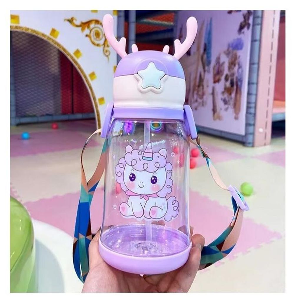 Baby Trinkflasche mit Strohhalm 600 ml BD30FIO Produktbild 
