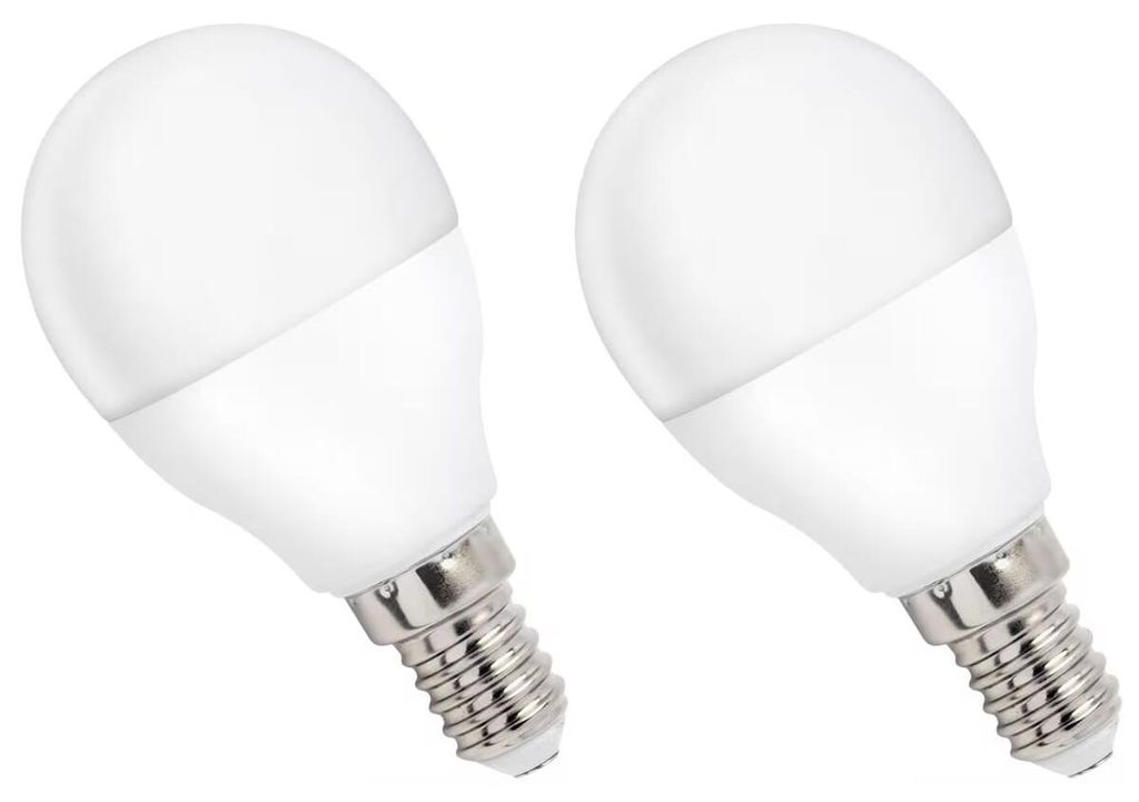Spectrum E14 LED Lampe 8W 730lm 4000K Neutralweiß 230V 2 Stück