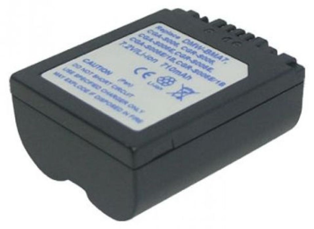 Batterie Compatible DMC-FX2 FX7 Batterie Pour PANASONIC LUMIX DMC-FX7 - Otech Batterie Li-ion 3.7v 710mah