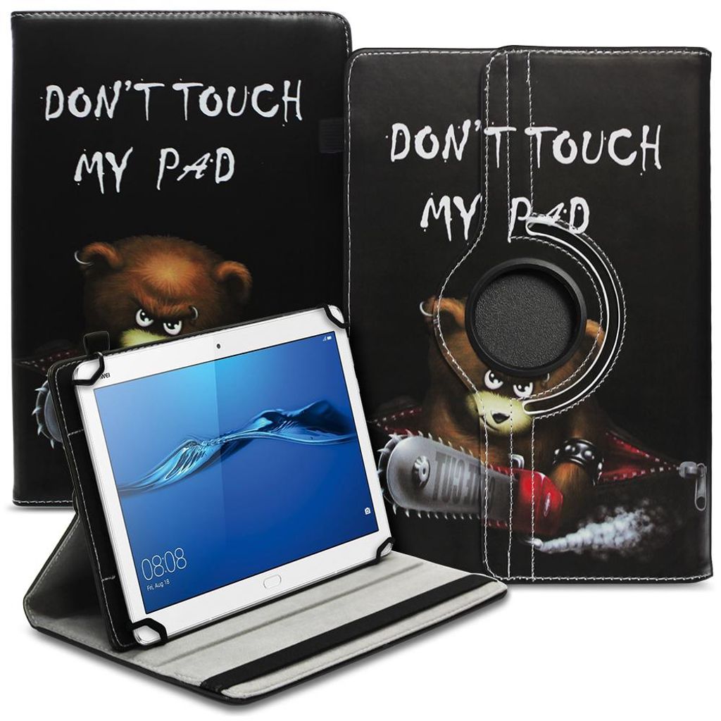 Tablet Hülle für Huawei Mediapad T1 T2 T3 T5 10 Tasche Schutzhülle 360 DrehbarFarben:Motiv 9