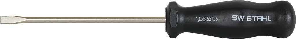 SW-Stahl 30103L Schraubendreher, Schlitz, 6 mm x 125 mm