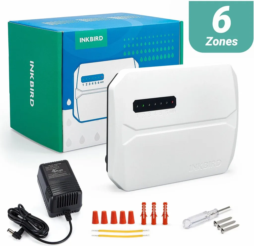 Programmateur d'arrosage WiFi automatique pour arrosage de pelouse
