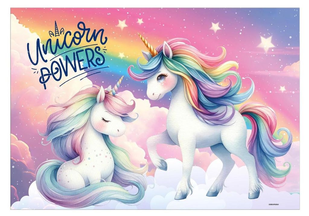 Blocco scuola bifacciale Unicorno 16 Derform Immagine del prodotto 