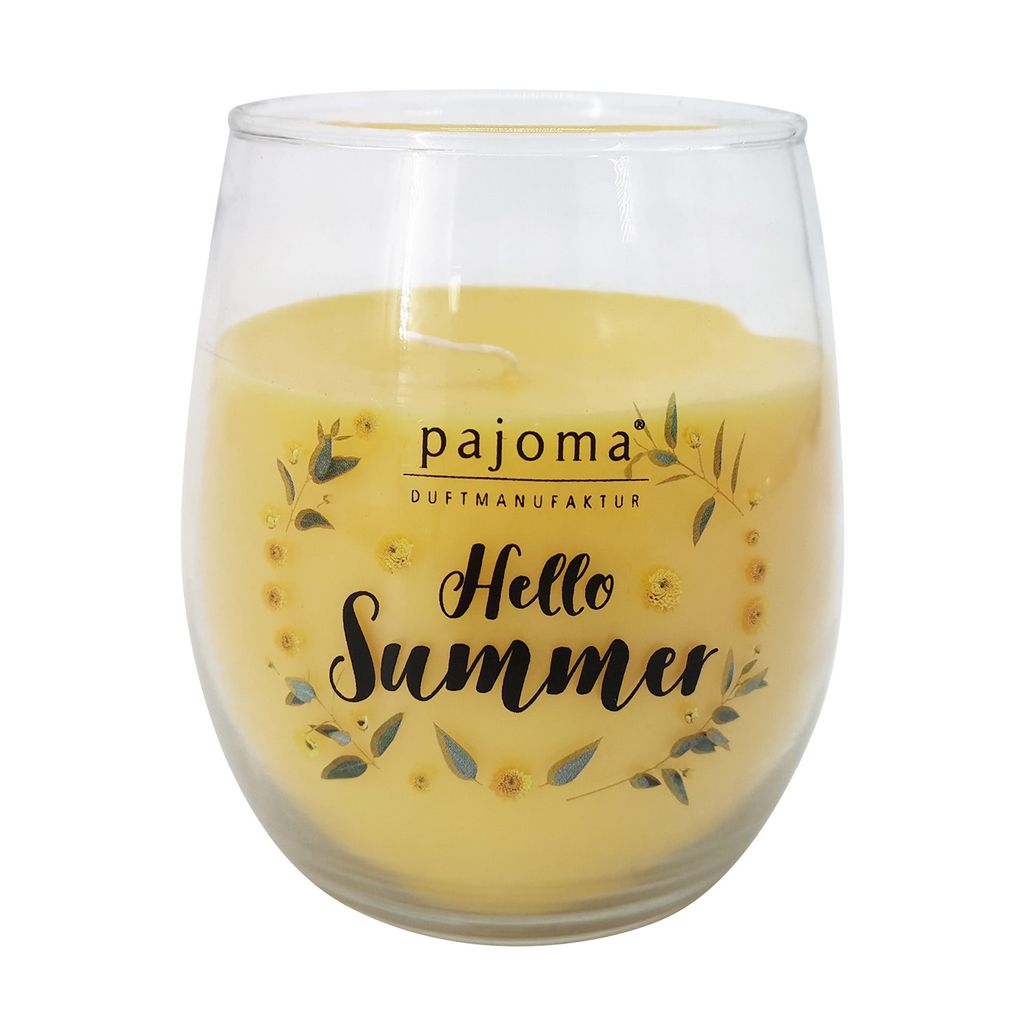 pajoma® Duftkerze "Citronella - Hello Summer" im Glas | ca. Produktbild 
