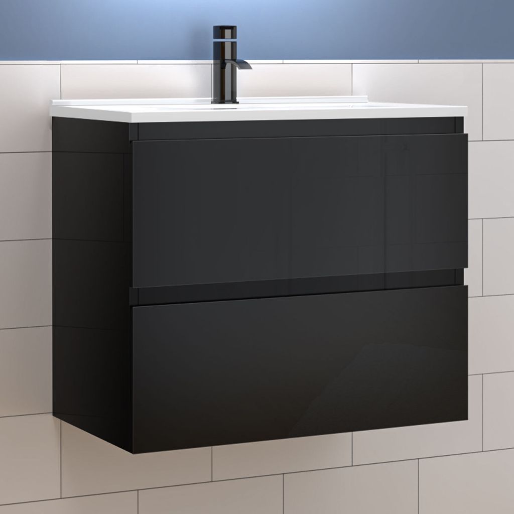 Waschtisch mit Unterschrank 60cm Alast Badmöbel Set Produktbild 