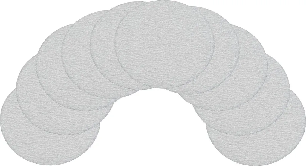 Hazet 9033-5-04/10 Patins de ponçage rechange grain 320 d=76,2 mm