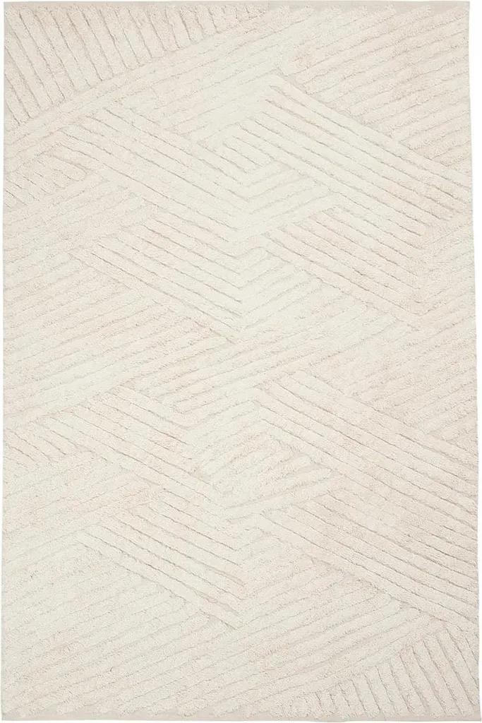 Tapis de salon anti-dérapant tufté main moderne pour sol froid 200cm