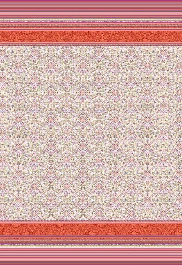 Bassetti Tagesdecke ARONA Farbe ROT R1 Größe 240x255