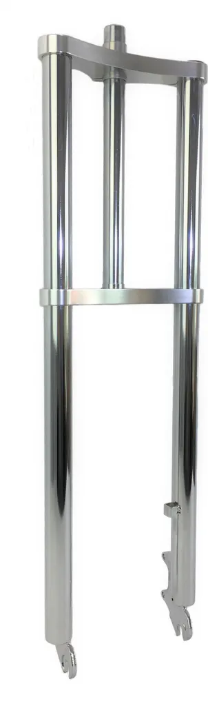 Fourche double pont pour montage pneu large vélo Cruiser et Chopper 26"