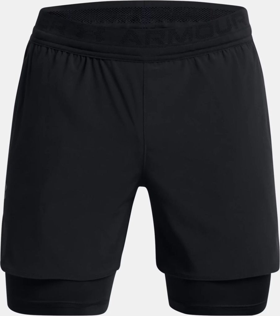 Under Armour Ua Peak Woven 2In1 Shorts Sts-Schwarz 1378604-001__XXL