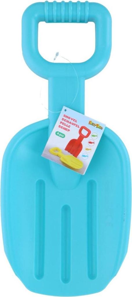 Eddy Toys Sandschaufel Jumbo 37,5 cm Blau – Sandspielzeug für Kinder ab 18 Monaten, robuste Sandschaufel mit
