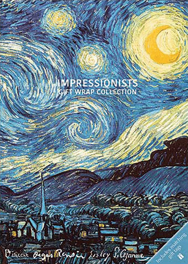 Impressionists Gift Wrap Collection