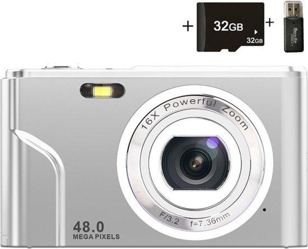 Appareil photo numérique compact - 48 Mpx - zoom numérique Image du produit 
