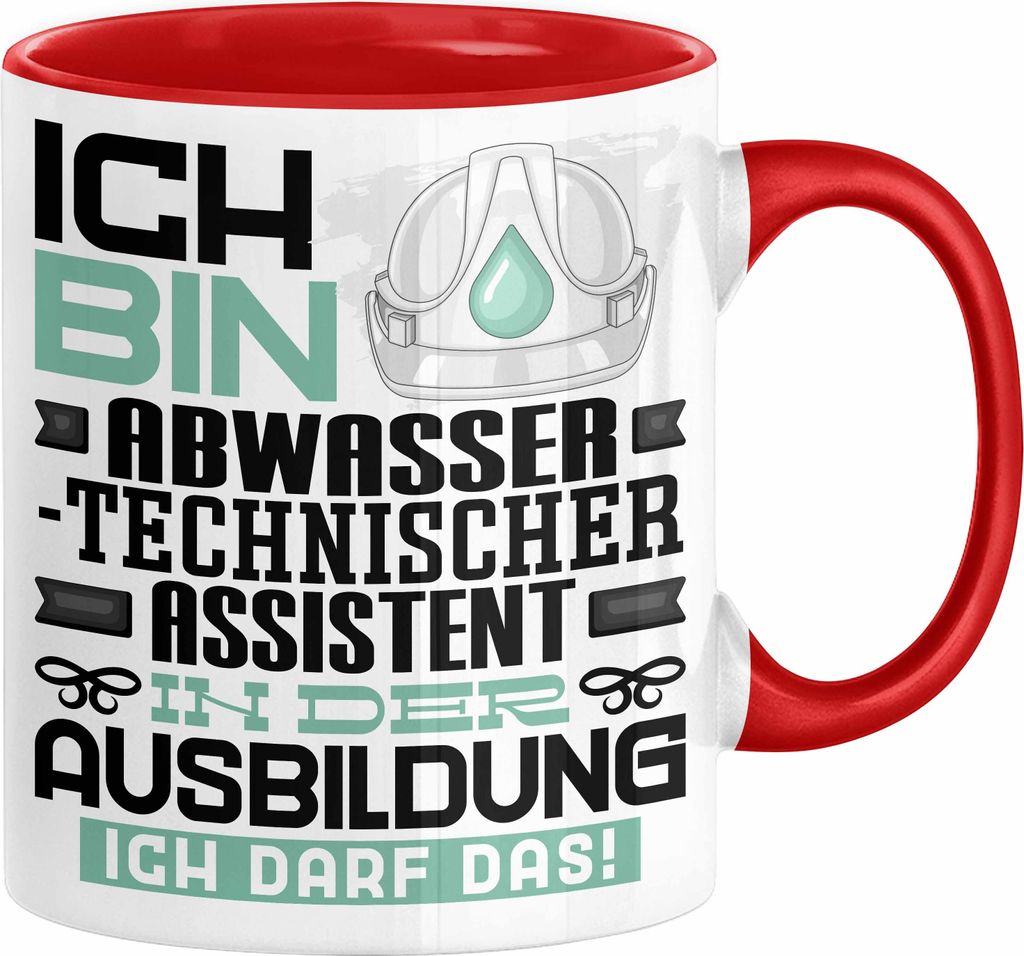 Abwassertechnischer Assistent Ausbildung Tasse Geschenk Ich Produktbild 
