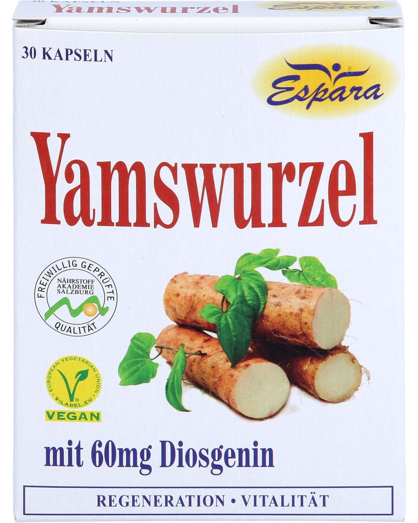 Espara Yamswurzel Kapseln, 30 St. Kapseln Produktbild 