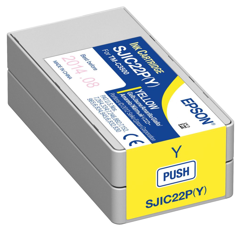 Epson SJIC22P(Y) cartuccia d'inchiostro 1 pz Originale Immagine del prodotto 