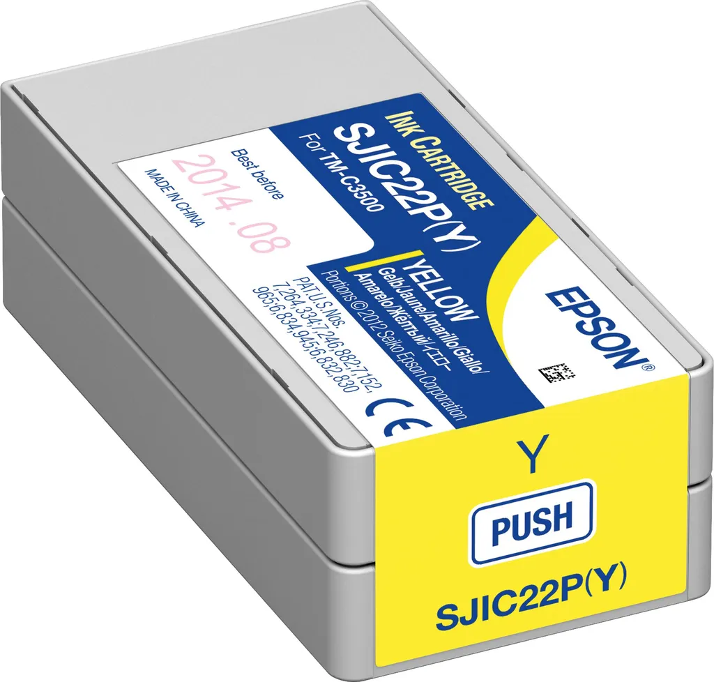 Cartuccia Originale Epson SJIC22P(Y) Giallo - Soluzione TM-C3500