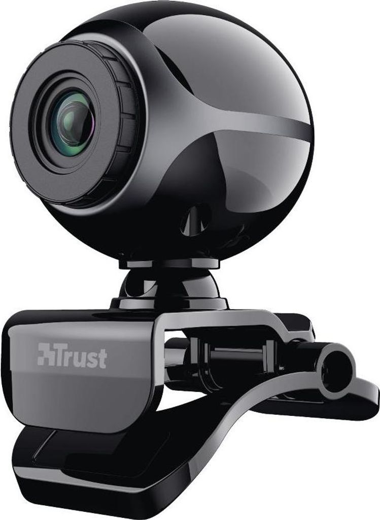 Trust TRU17003 Webcam Exis Nero Immagine del prodotto 