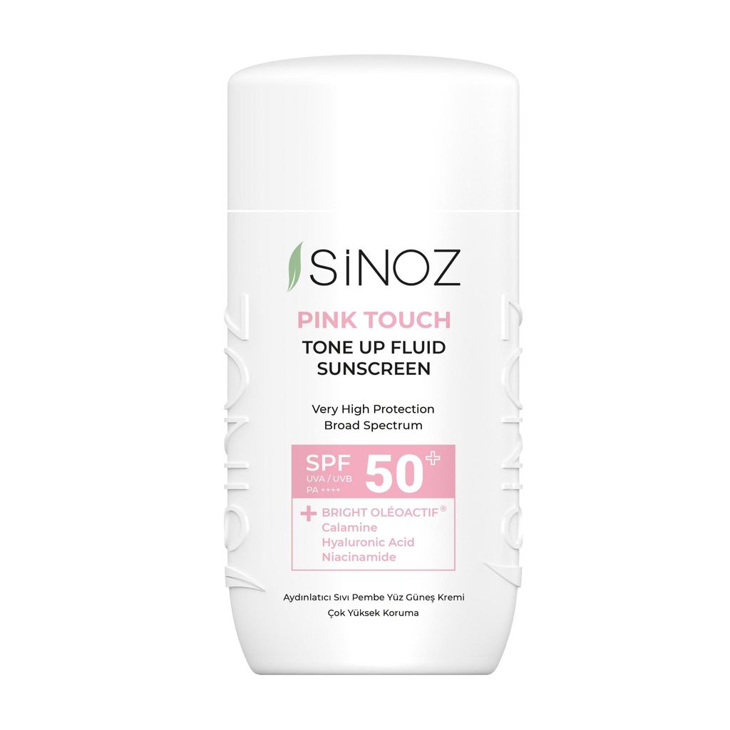 SINOZ Pink Touch Tone Up Fluid Sunscreen SPF 50+ - 50 ml Obrázek produktu 