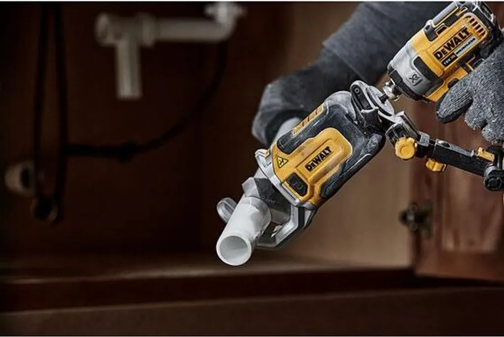 Coupe-tube DEWALT PE 50mm à coupe nette et précise sans ébavurage - 8