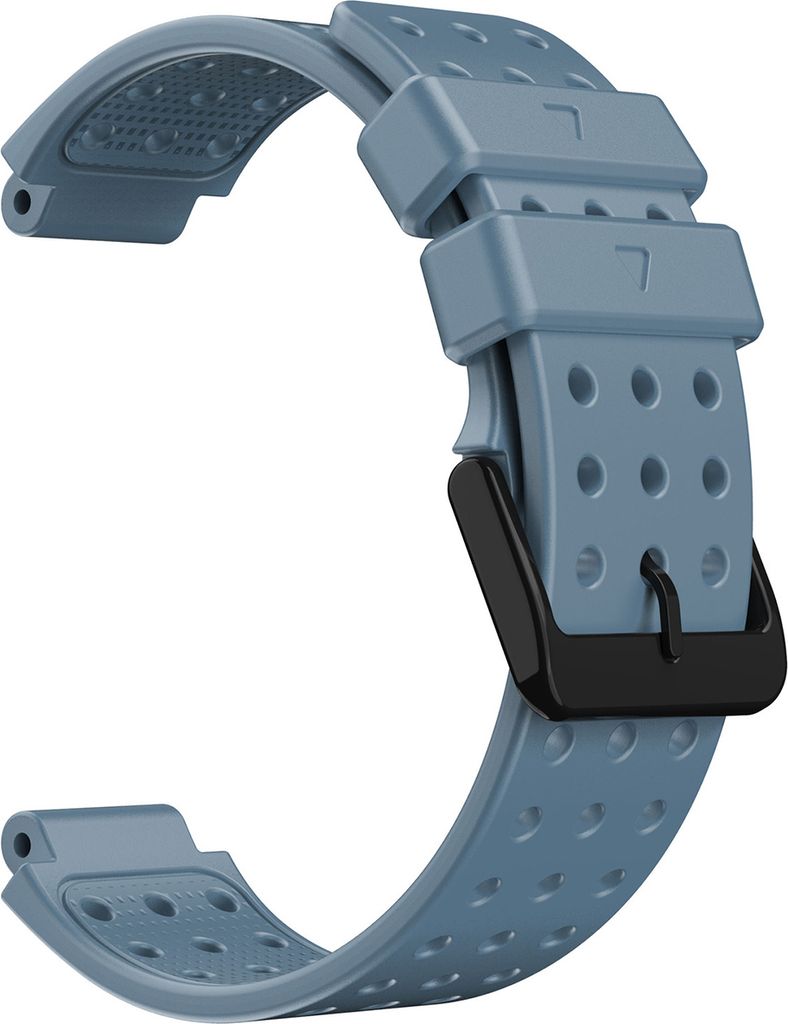 Watch Band Soft Silicon 20mm Watchband Handgelenksgurt Ersatz für Garmin -Ansatz S20/Forerunner 220 230 235 630 620 735-Rock Cyan