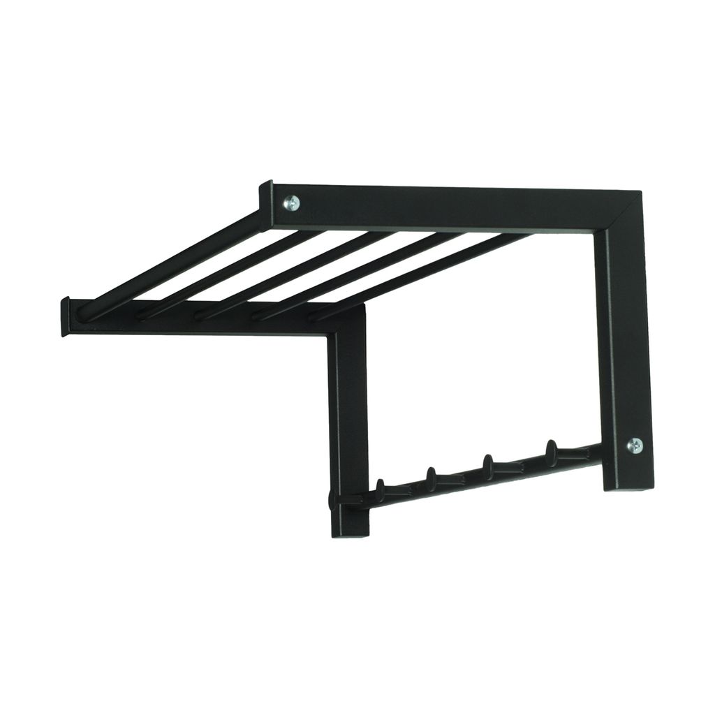 Spinder Design Garderobenleiste Wandgarderobe Flur Bergum 5 Haken praktische Aufbewahrung