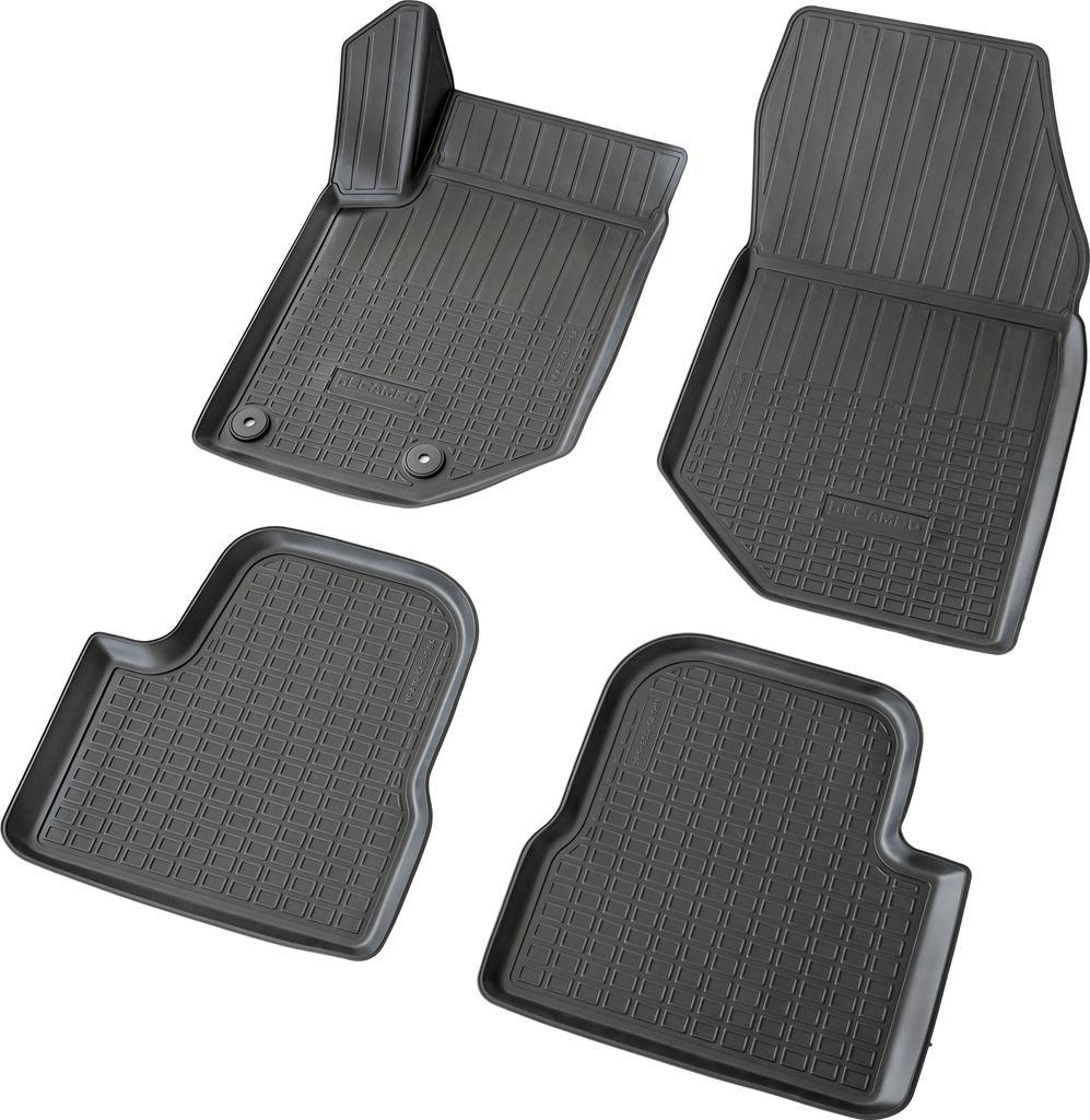 3D Gummi Fussmatten passend für Opel Mokka B | BJ ab 2021> | passgenau mit Rand