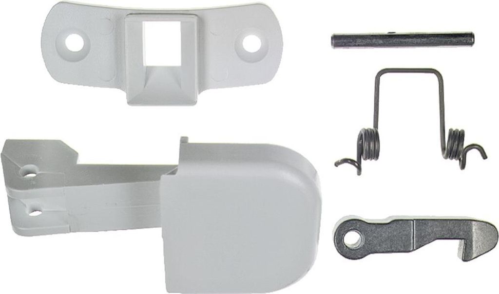 easyPART passend für 304615 EUROPART Türgriff Schließnase weiß Waschmaschine wie Electrolux Zanussi AEG 50680856007