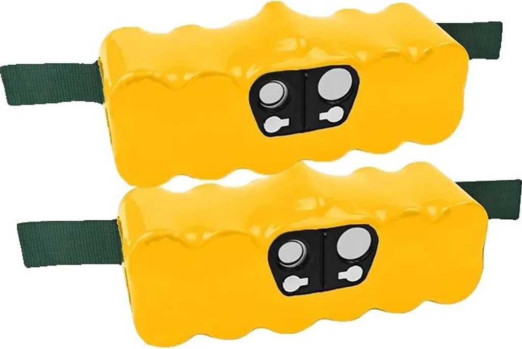 Batterie Haute Capacité 5000 mAh pour iRobot Roomba - Pack de 2 Ni-MH