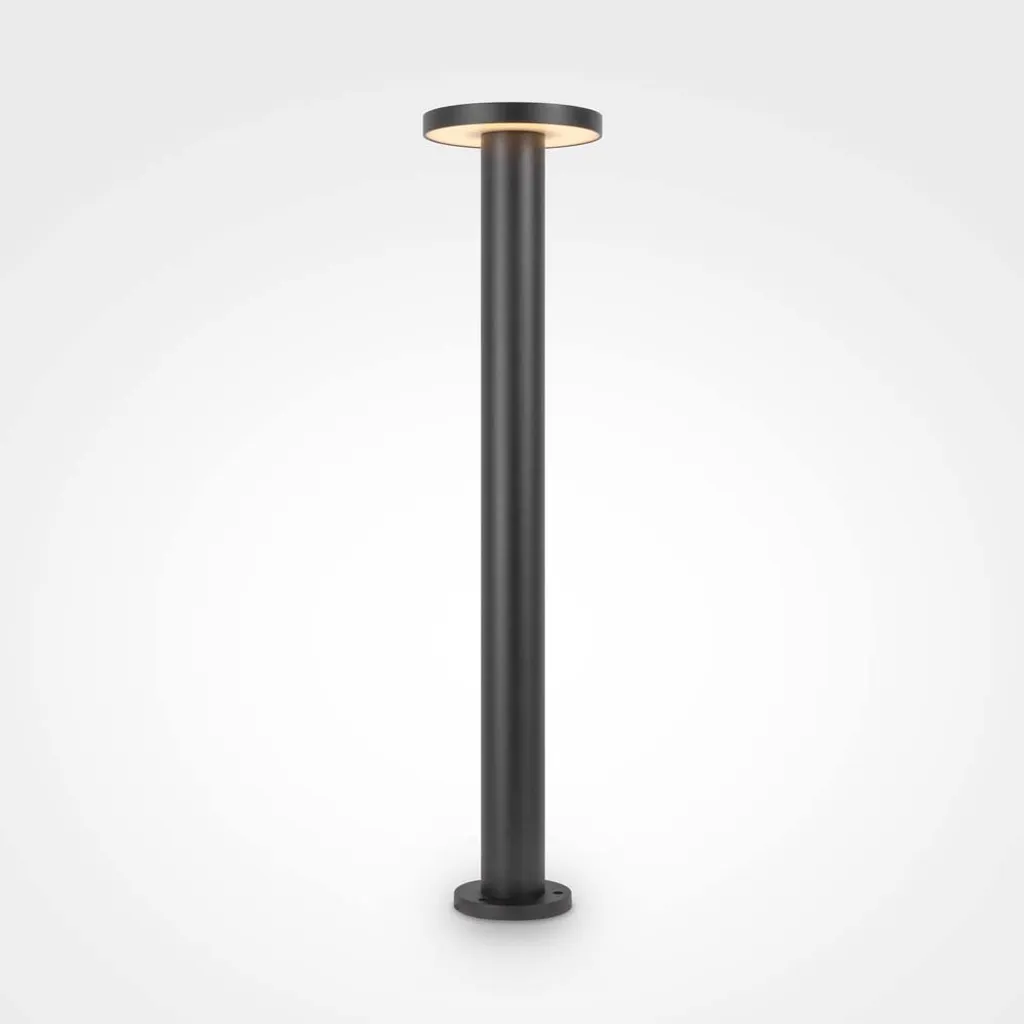 Lampadaire extérieur LED IP65 anticorrosion graphite métal 80 cm