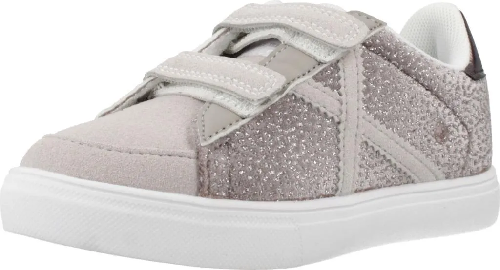 Scarpe Sportive Munich Mini Rete 33 Grigio: Grip e Comfort