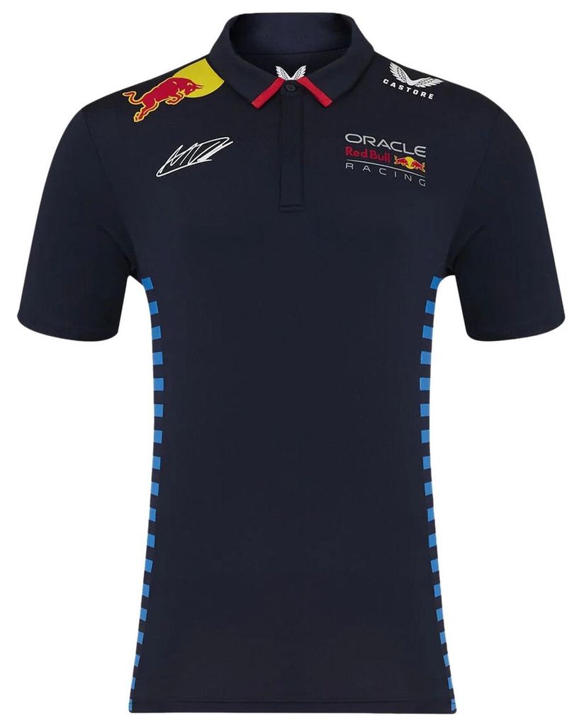 Red Bull Max Verstappen Formuła 1 Herren Poloshirt TM5885 Produktbild 