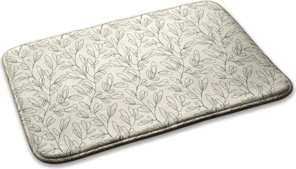 Teppich Teppich Wohnzimmer Schlafzimmer Modern - 90 cm x 60 cm - Pflanzenmuster