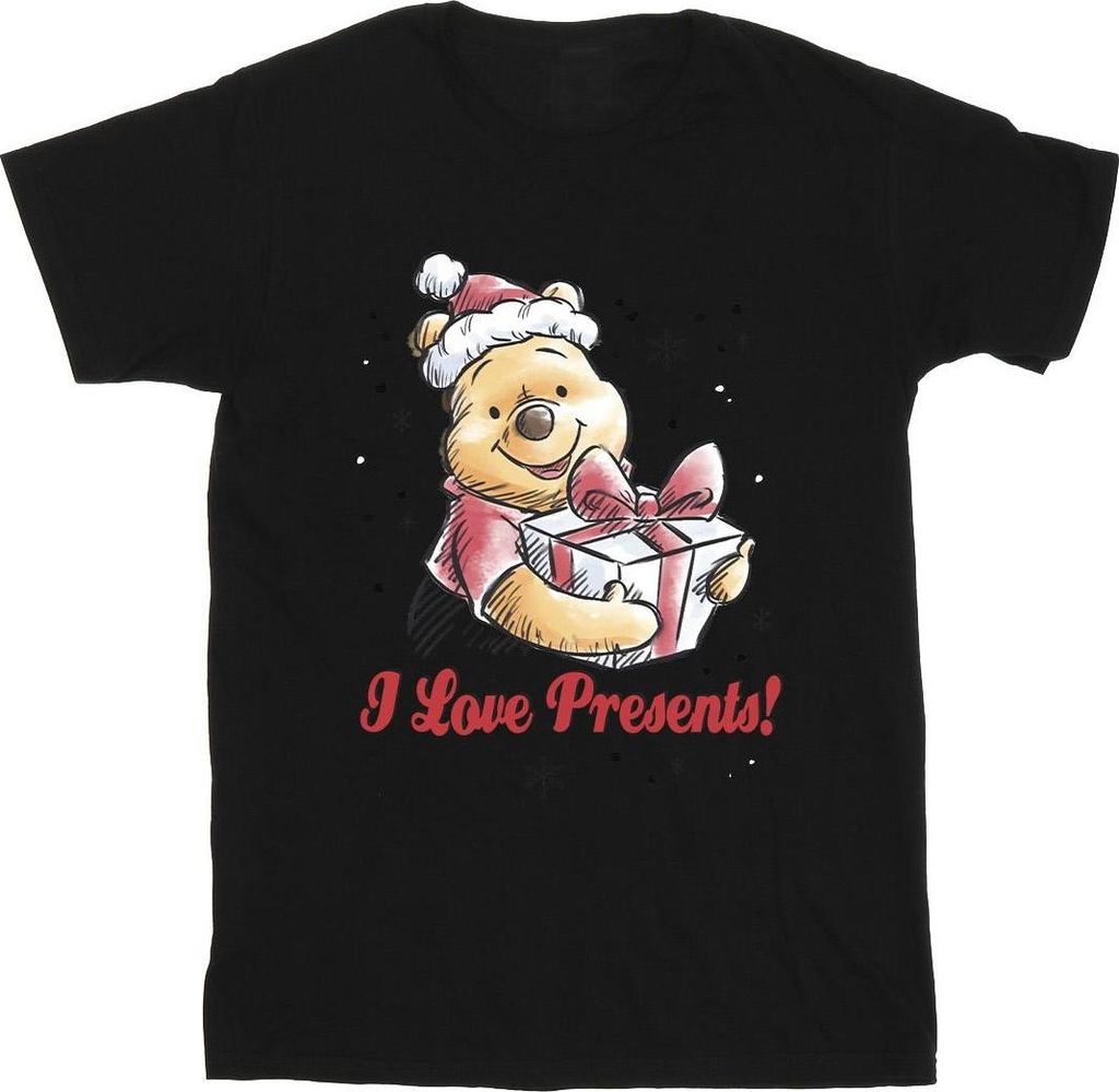 Disney - "Presents" T-Shirt für Jungen BI40728 (116) (Schwarz)