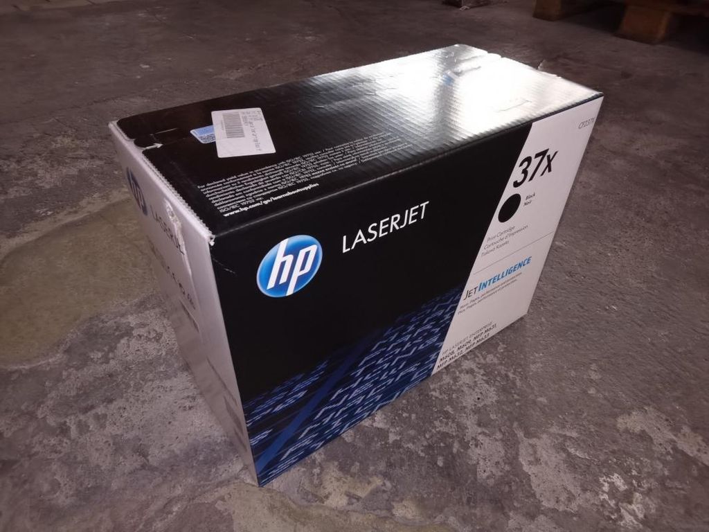 HP 37X Schwarz Original LaserJet Tonerkartusche mit hoher Produktbild 