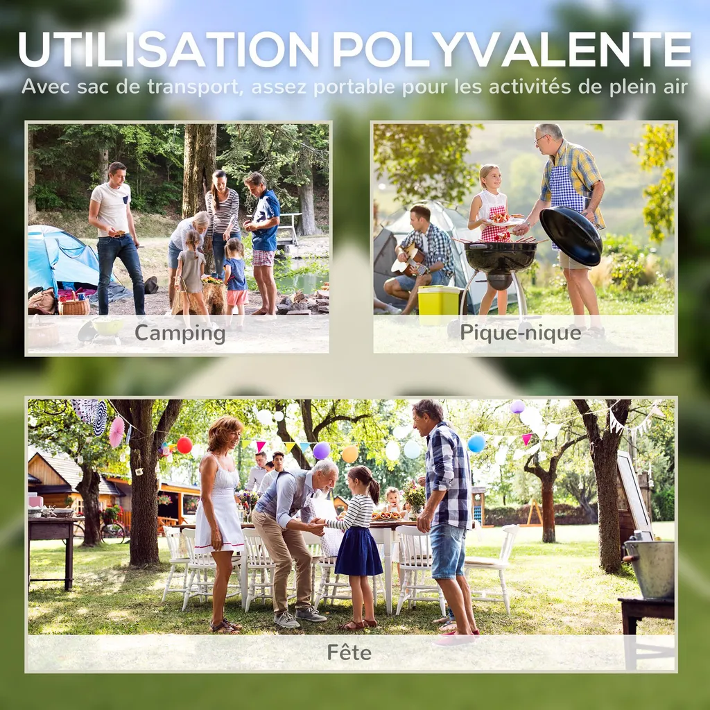 Tente de Réception Étoile 10x10m en Polyester 210D Imperméable Beige - 6