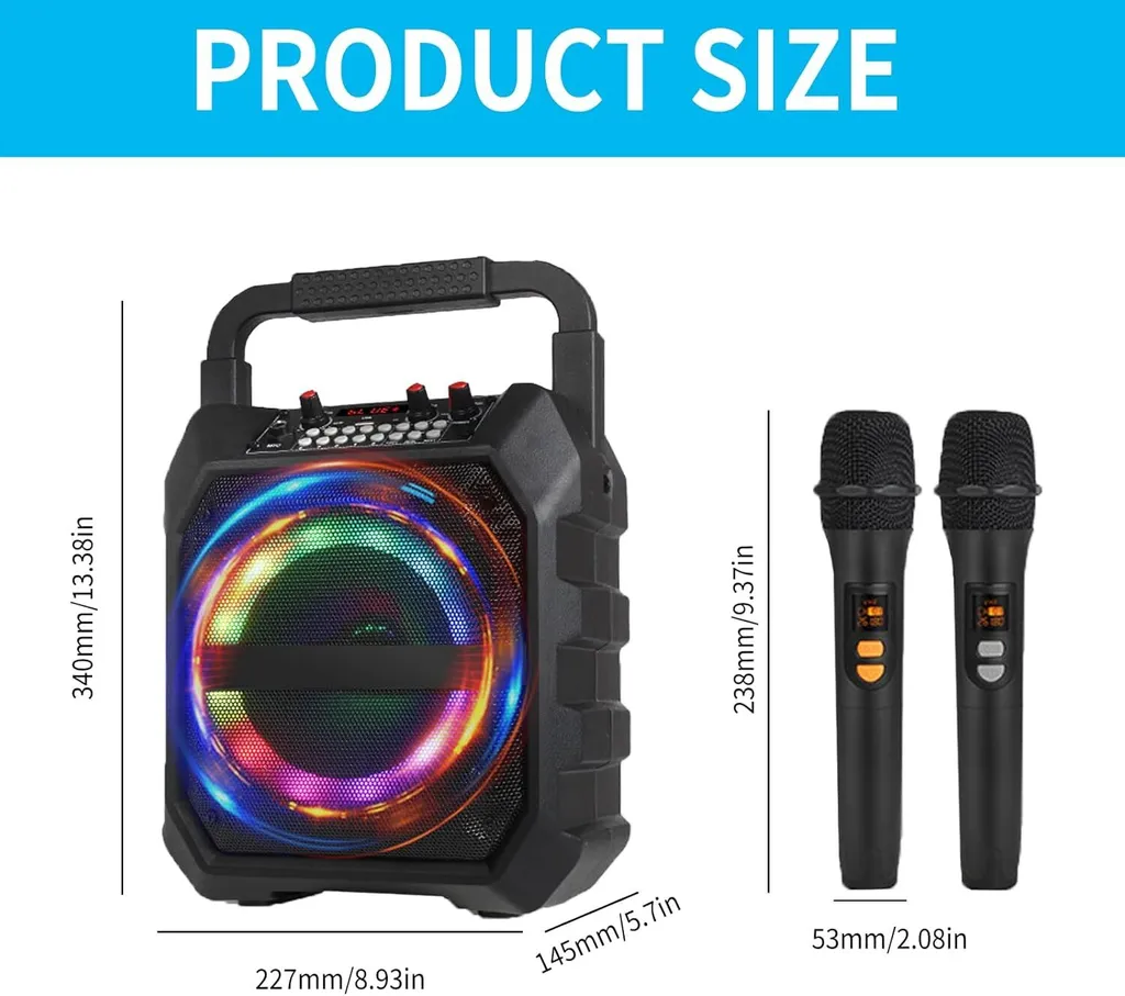 Système de sonorisation portable avec télécommande pour soirée FM - 8