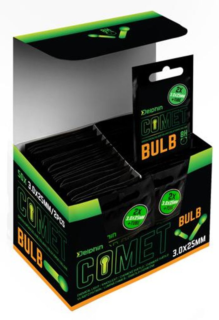 Delphin Chemické svetlo Comet BULB 2ks - Žiarovka 4,5x37mm Obrázok produktu 