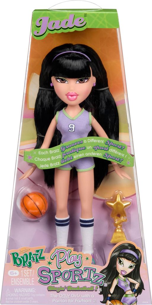 Play Sportz Basketballpuppe Jade - sportliche Spielpuppe Produktbild 