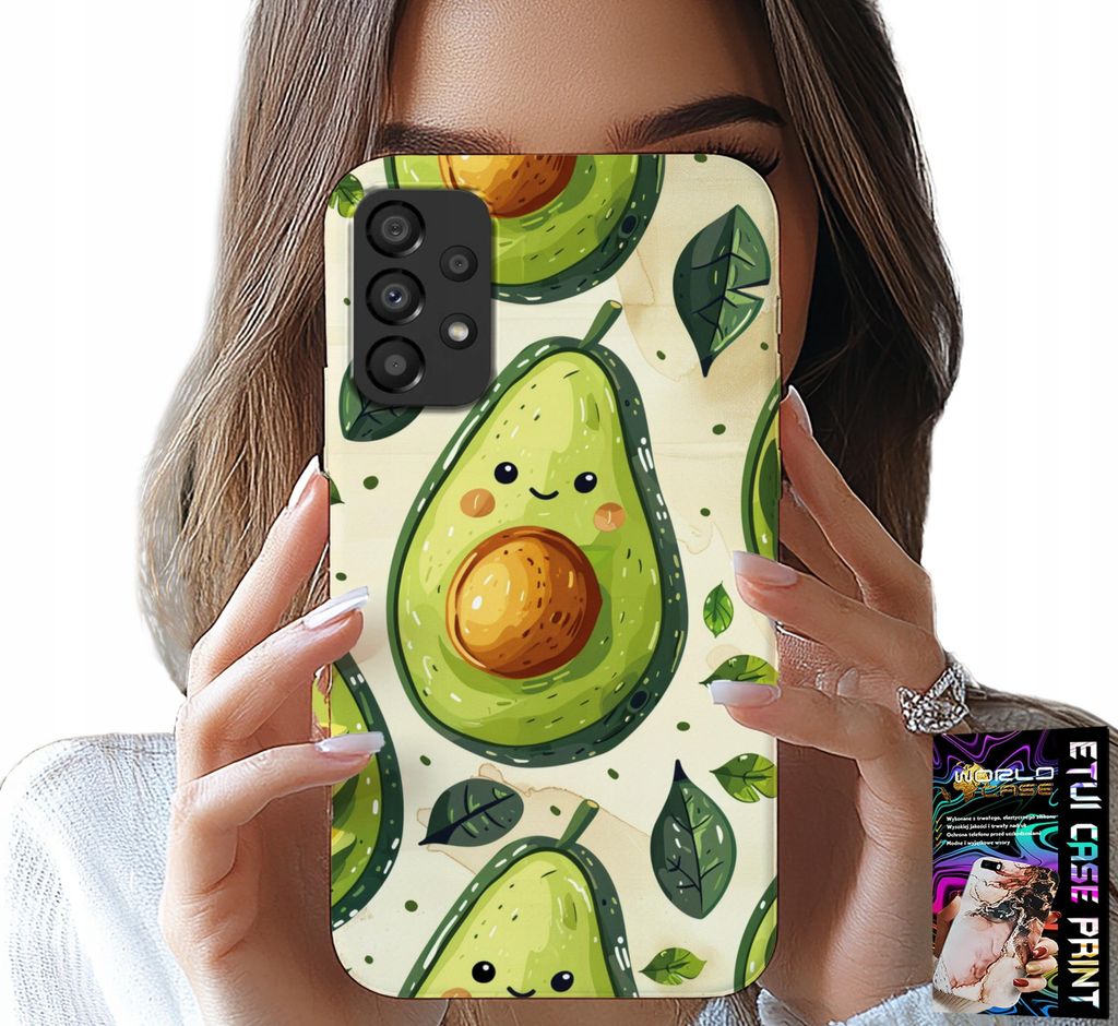 Gehäuse Für Samsung Galaxy A53 5G - Süsses Lächeln Avocado Fall