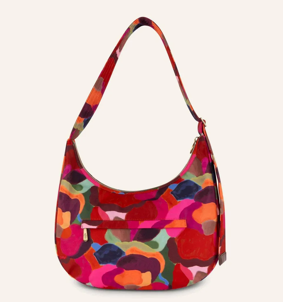 Regala un Sorriso: Borsa Oilily Hamel Hobo Bag True Red Floreale