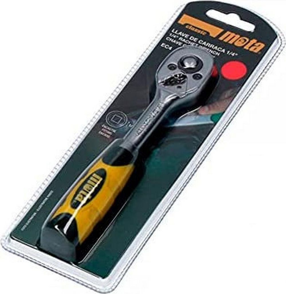 Ratschenschlüssel Mota EC4 Einbetten 1/4" Stahl