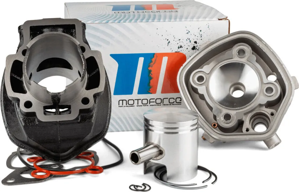 Kit Cylindre Motoforce Racing 70cc Fonte pour Piaggio LC Diamètre 47mm