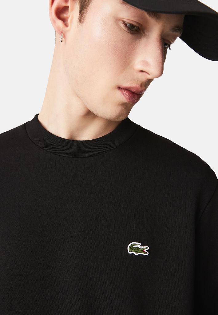 Lacoste Pullover Sweatshirt aus aufgerauter Baumwolle mit Produktbild 6