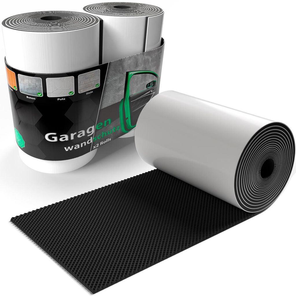 BigDean 2 Rollen Garagen Wandschutz selbstklebend Produktbild 