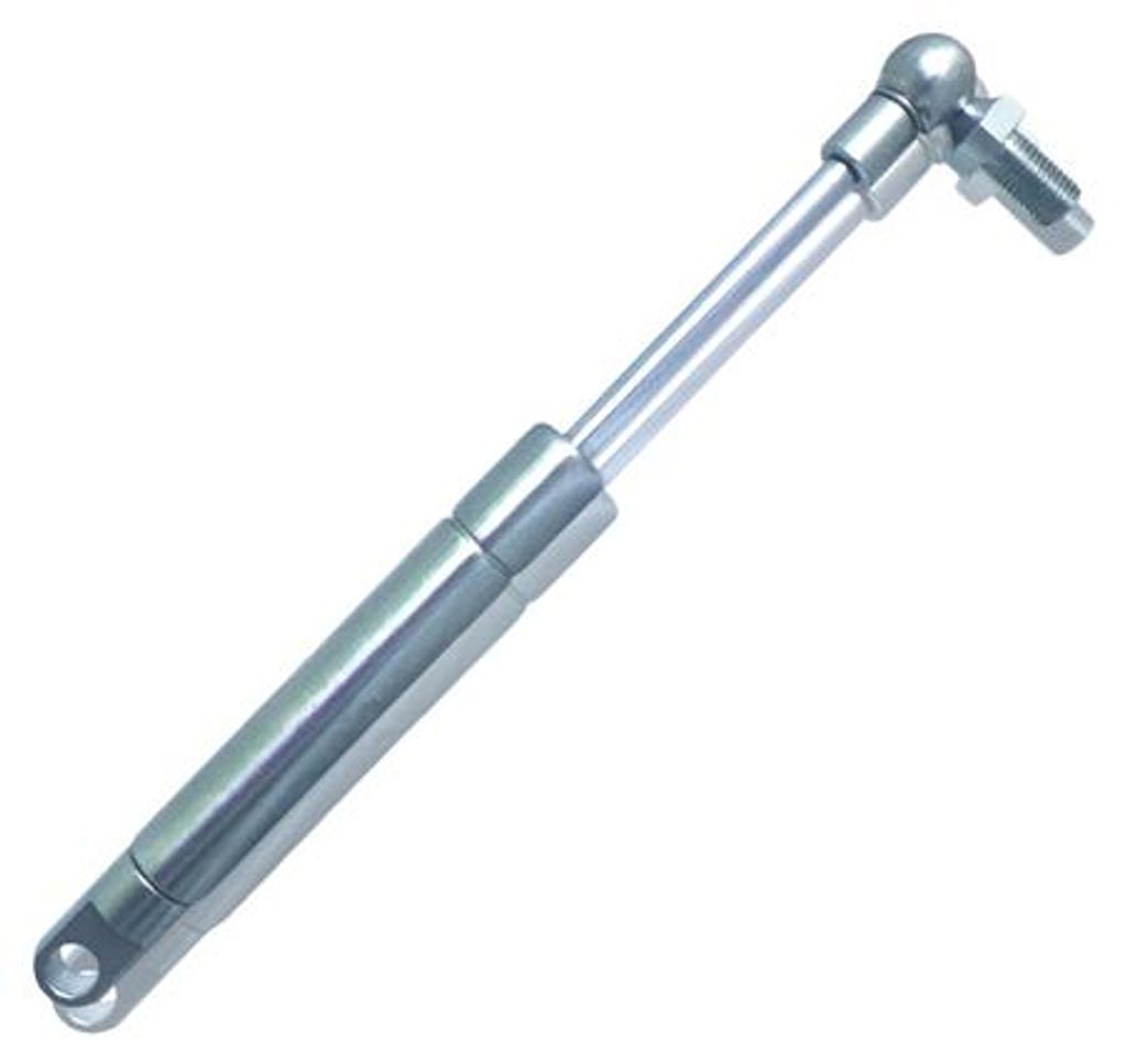 Edelstahl 316L Gasdruckfeder Kugelkopf-Augenaufnahme 265mm/100mm 50N-450N M6 15/6