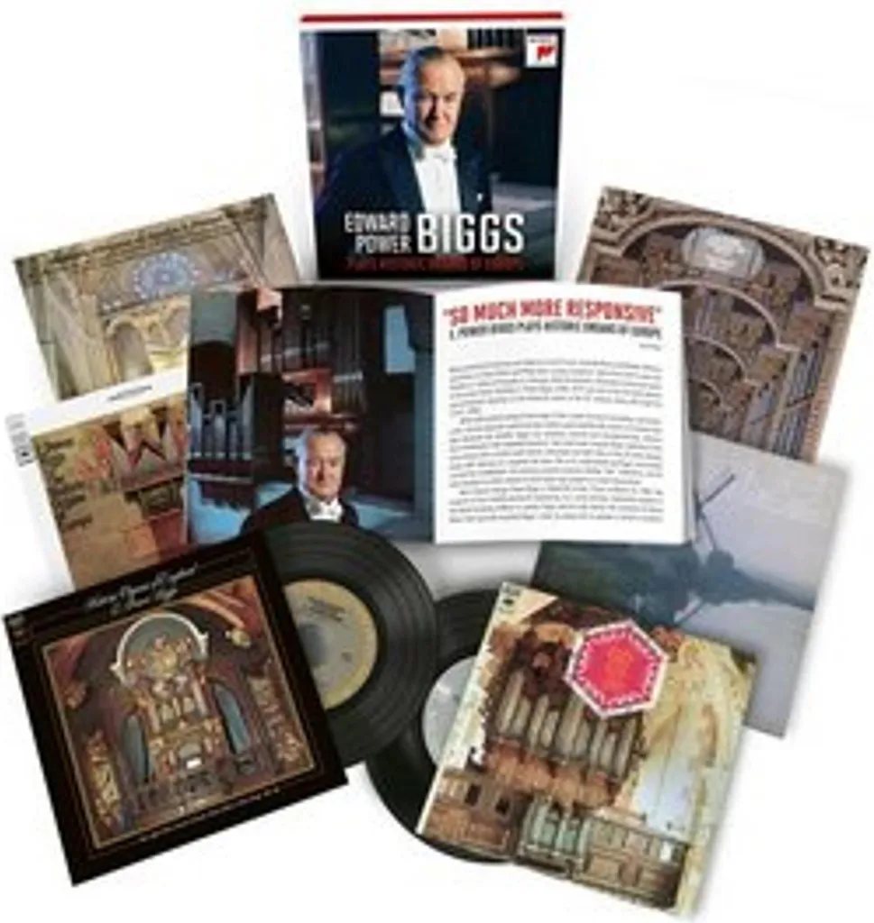 E. Power Biggs joue des Orgues Historiques d'Europe - Coffret Vinyle Rare